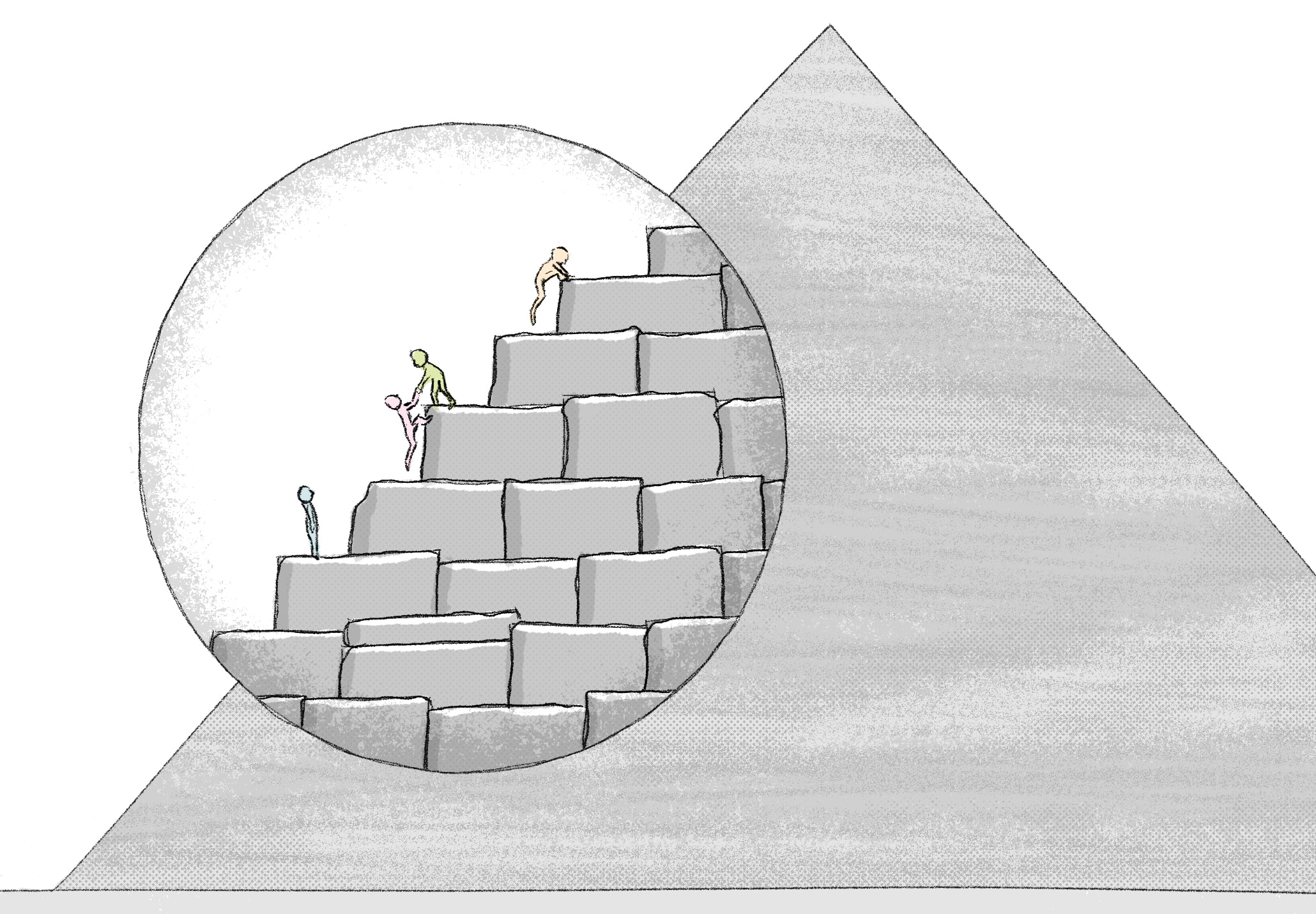 Journey to the top of Maslow's Pyramid