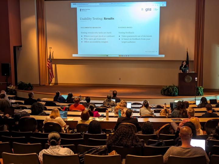 Audience at 2025 GOVTalks