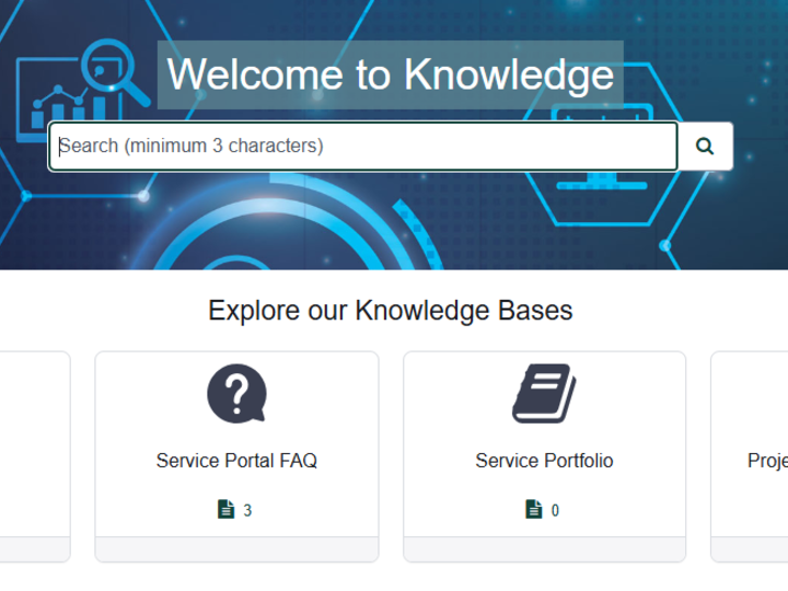 GTA Knowledge Base Home page