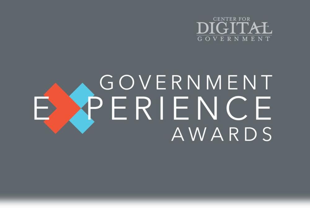 Logo for Government Experience Awards by the Center for Digital Government.