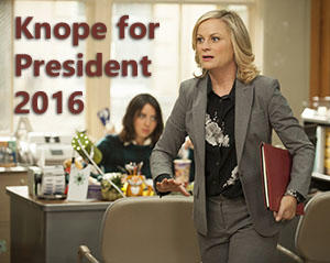 Leslie Knope for President meme