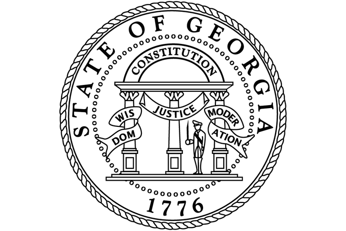Official state seal of Georgia