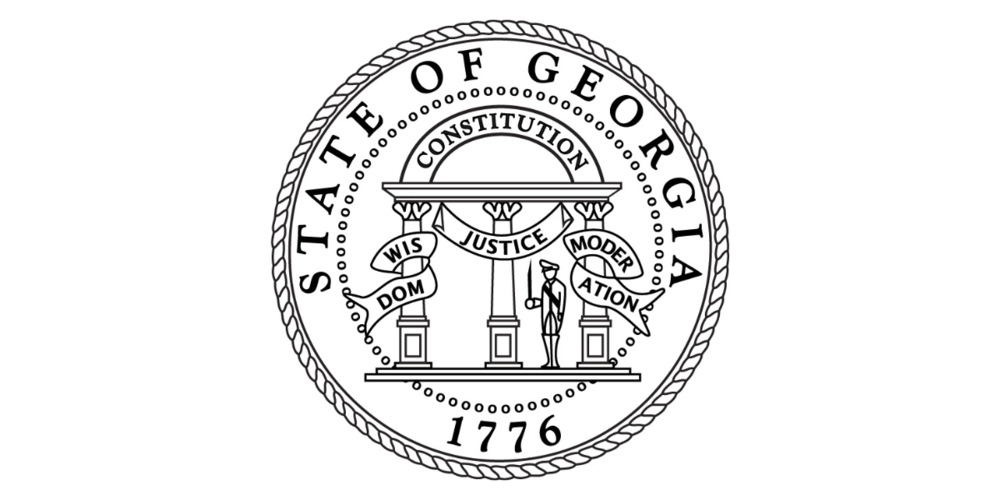 state seal of Georgia for printing